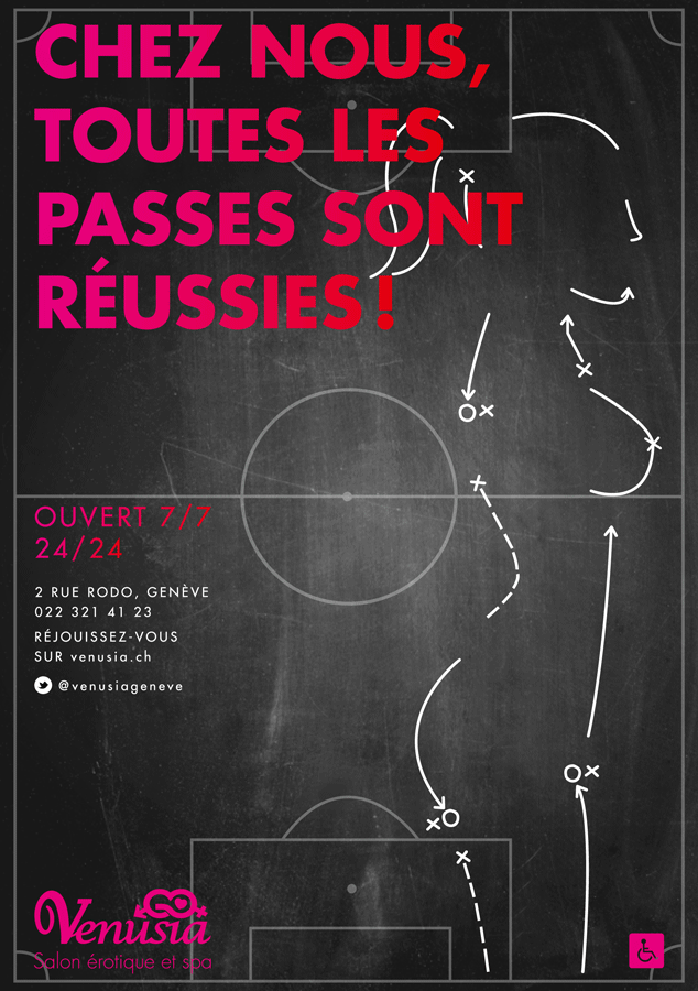 Chez nous toutes les passes sont réussies!